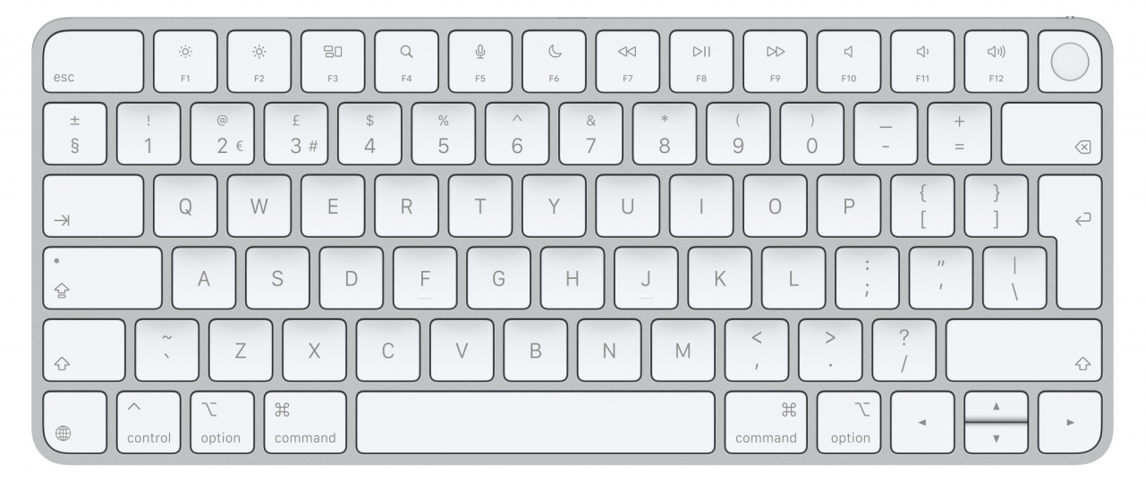 Apple Magic Keyboard (2024) with Touch ID - Croatian T1