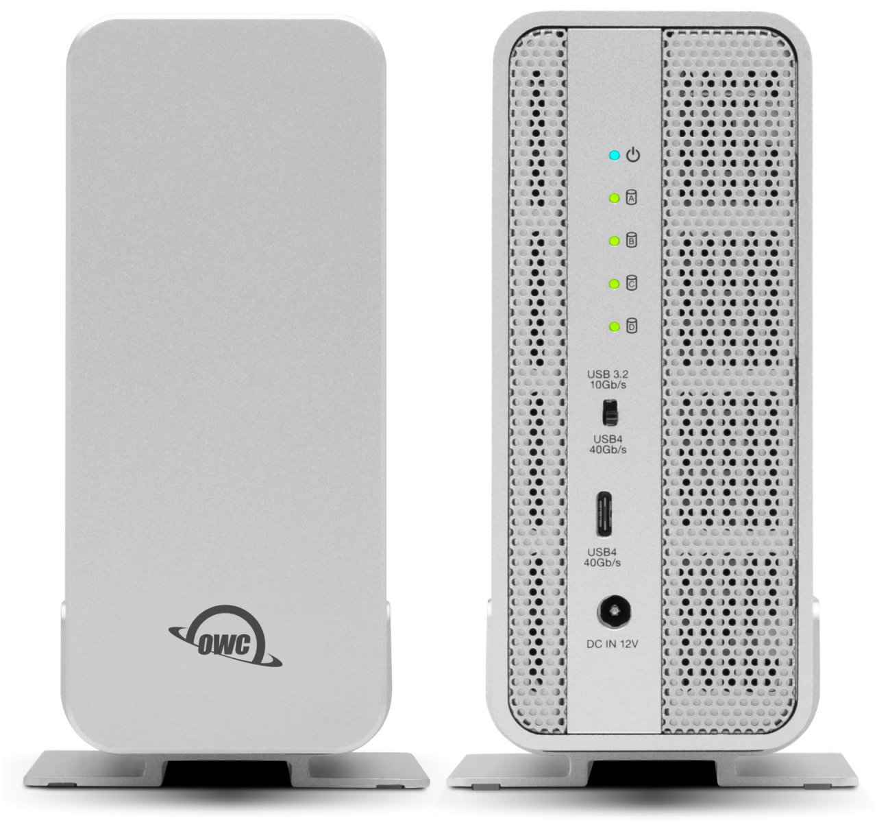 OWC Express 4M2 TB 4, 4-Slot NVMe M.2 SSD Enclosure 0TB, SoftRAID XT